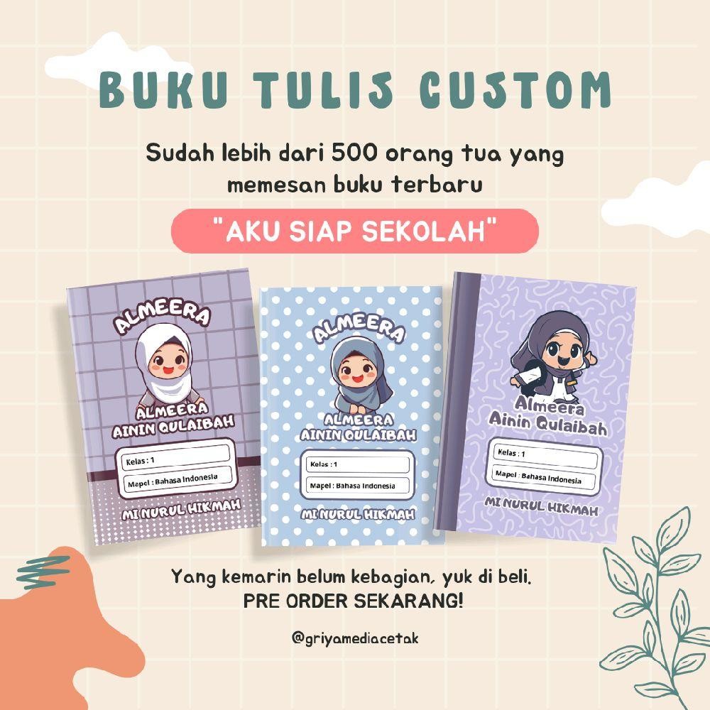 

BUKU TULIS CUSTOM SERI HIJAB UKURAN A5 SIDU