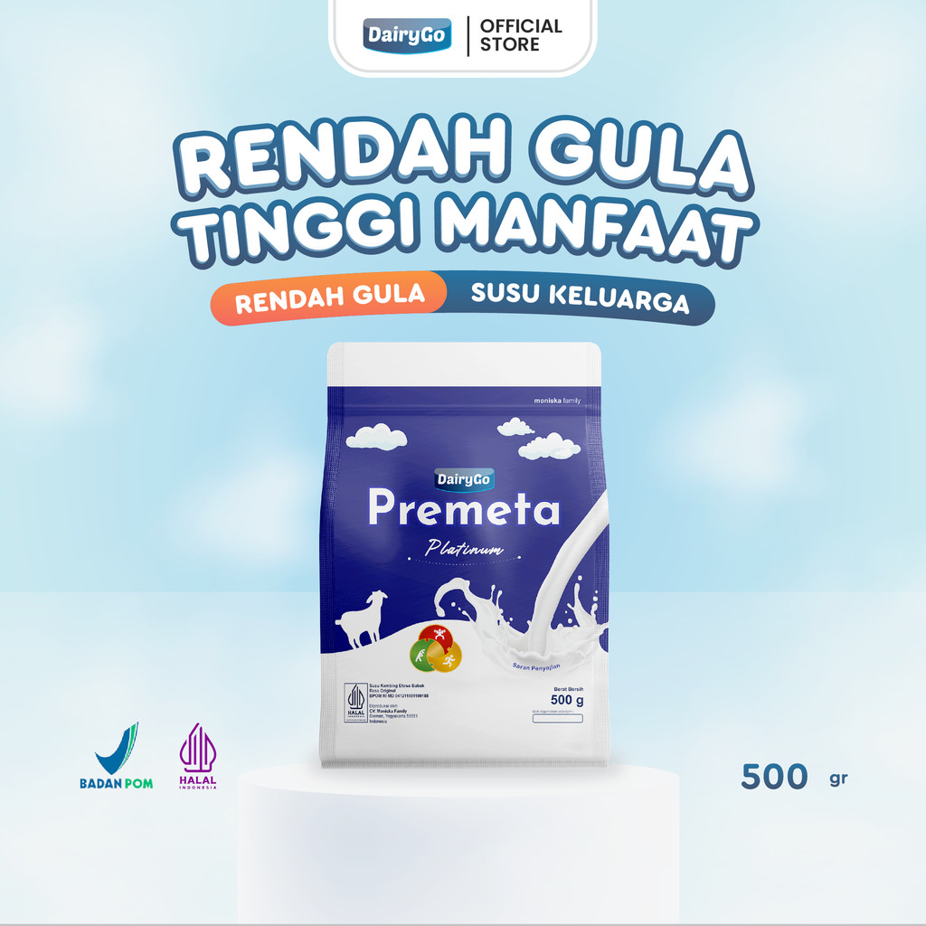 

Susu Kambing Etawa Bubuk Platinum 500 gram - Susu Tulang dan Sendi Sehat