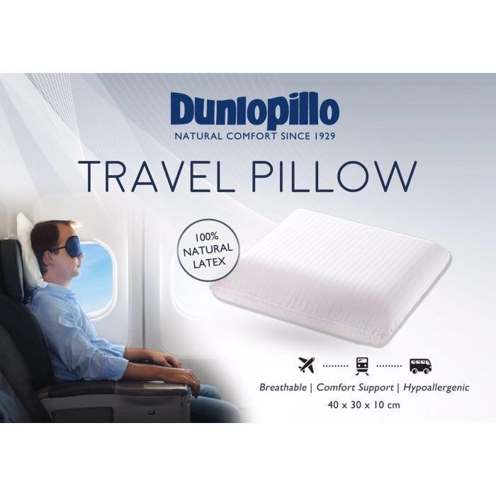 [TERLARIS] Dunlopillo Travel Latex Pillows - Ukuran Kasur