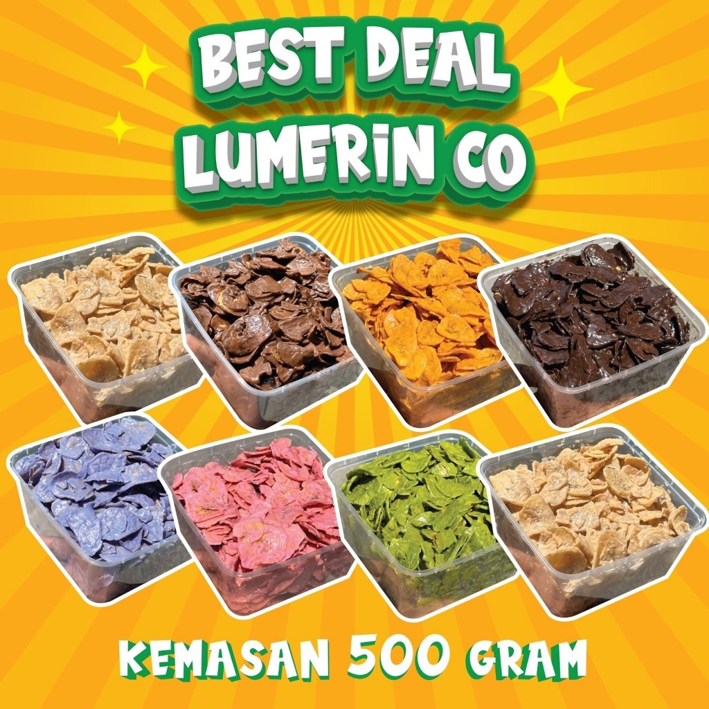 

Keripik Pisang Cokelat Lumer 500 Gram Snack Food