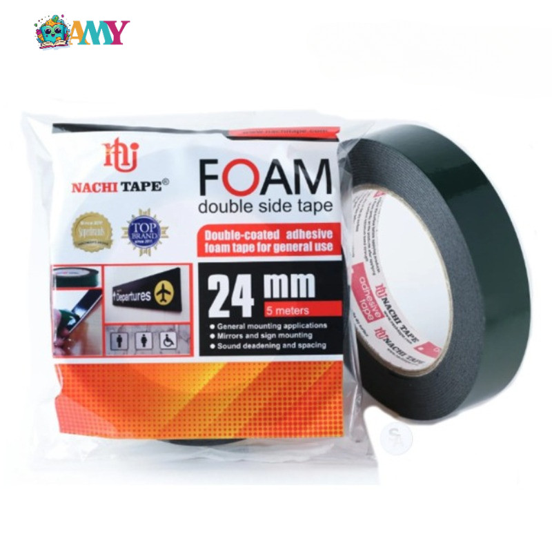

NACHI DOUBLE TAPE FOAM 24mm AMY STASIONARY