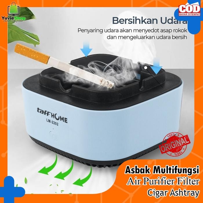 Asbak Penghisap Asap Rokok Air Purifier Filter Cigarette