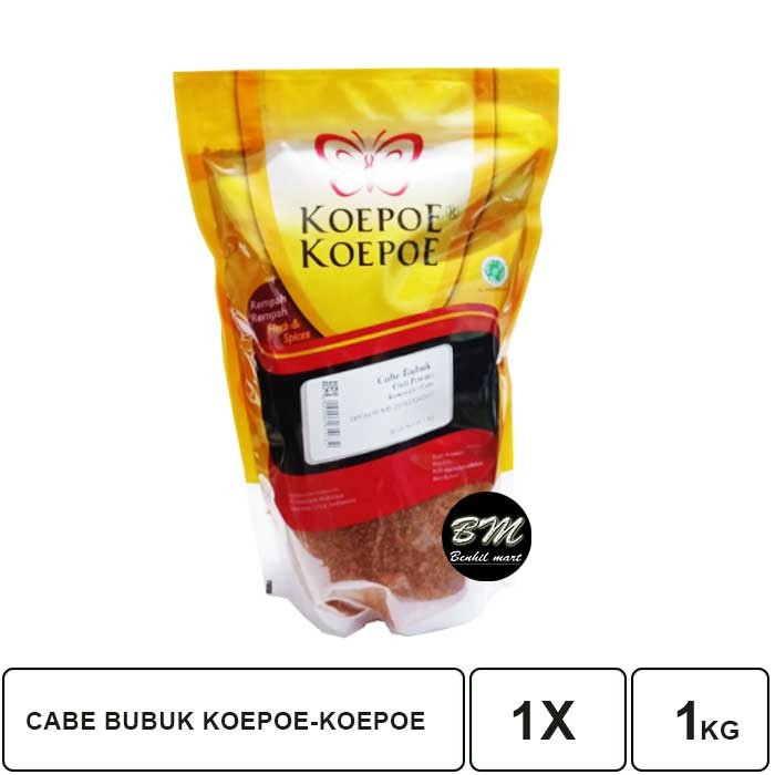 

CABE BUBUK/CHILI POWDER KOEPOE KOEPOE 1KG