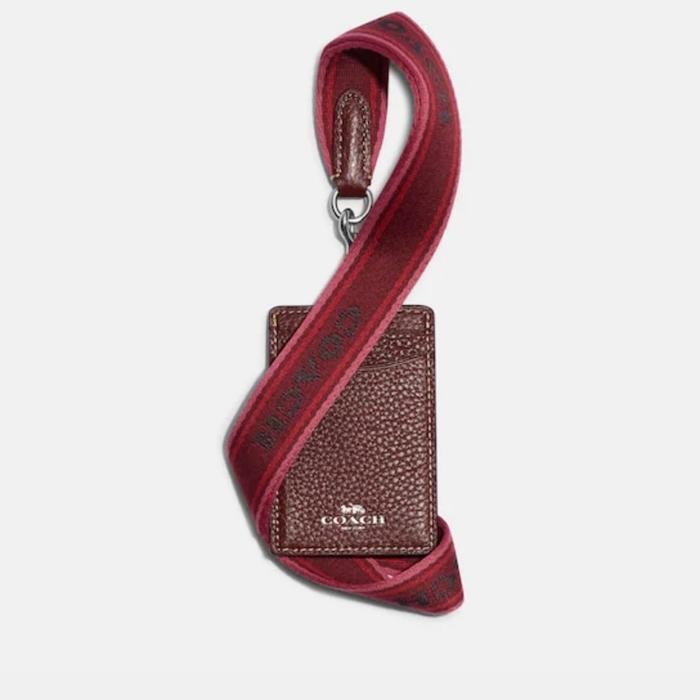 

Promo Lanyard Leather Maroon Multi