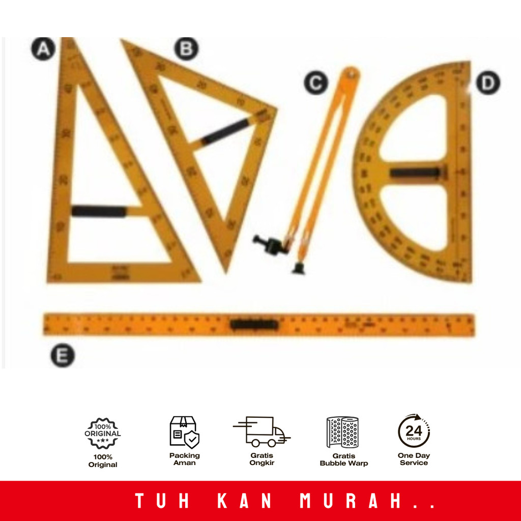

PENGGARIS PAPAN TULIS V-TEC SINGLE / SET GRS1005