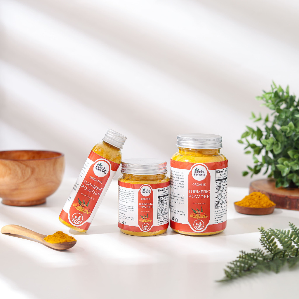 

Bumbu Sahara Kunyit Bubuk Asli Murni Organik Tanpa Campuran Tumeric Powder Murni Bumbu Dapur