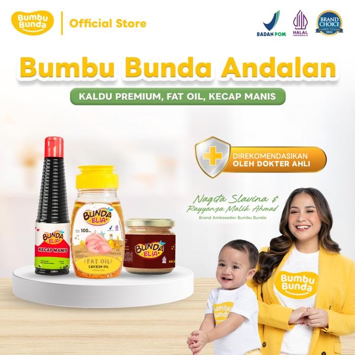 

[Best Seller] Bumbu Bunda Andalan [Kaldu Ayam Premium + Kecap Manis + Fat Oil] – Paket Bumbu MPASI | Bumbu MPASI Sehat untuk Anak & Keluarga | Tanpa MSG & Pengawet - KAP + CH OIL + KCP