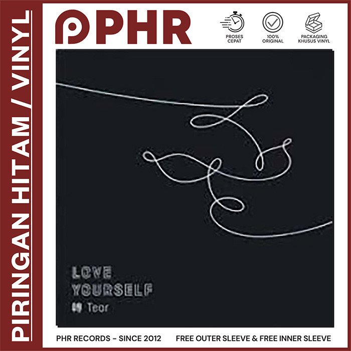 Vinyl BTS - Love Yourself: Tear [Piringan Hitam/LP/PH]