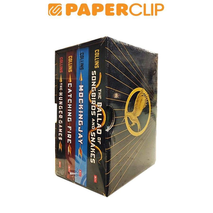 THE HUNGER GAMES ( BOX SET 4 BOOKS)