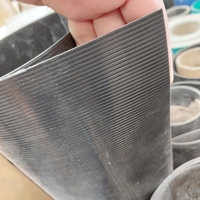 Promo FIBER TEBAL 2MM TINGGI 1METER 20CM - Hitam