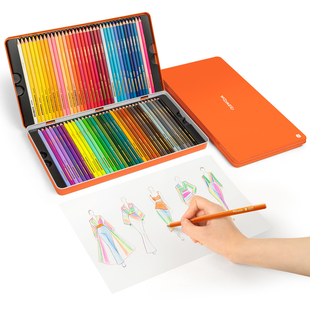 

Oil - Based Colored Pencil Painting Set: 72 Vivid Colors for Professional Art Design & DIY Projects