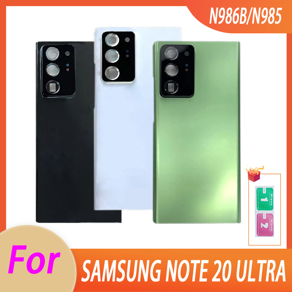  New For For Samsung Galaxy Note 20 Ultra Battery Back Cover Panel Rear Door Housing Case Camera Le