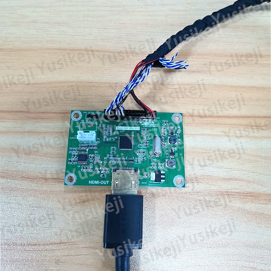 LVDS to HDMI Adapter Board LVDS to HDMI 40PIN Output Supports Multiple Resolution Standards 720P 108