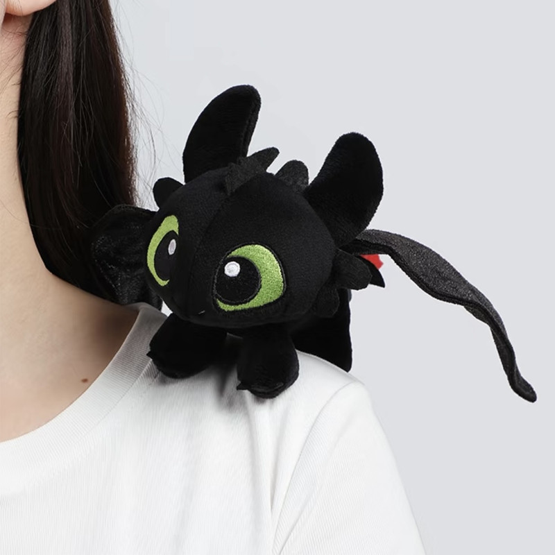 Original Dragon Toothless Master Plush Doll Bag Pendant Toothless Shoulder Doll Toys Room Oranments 