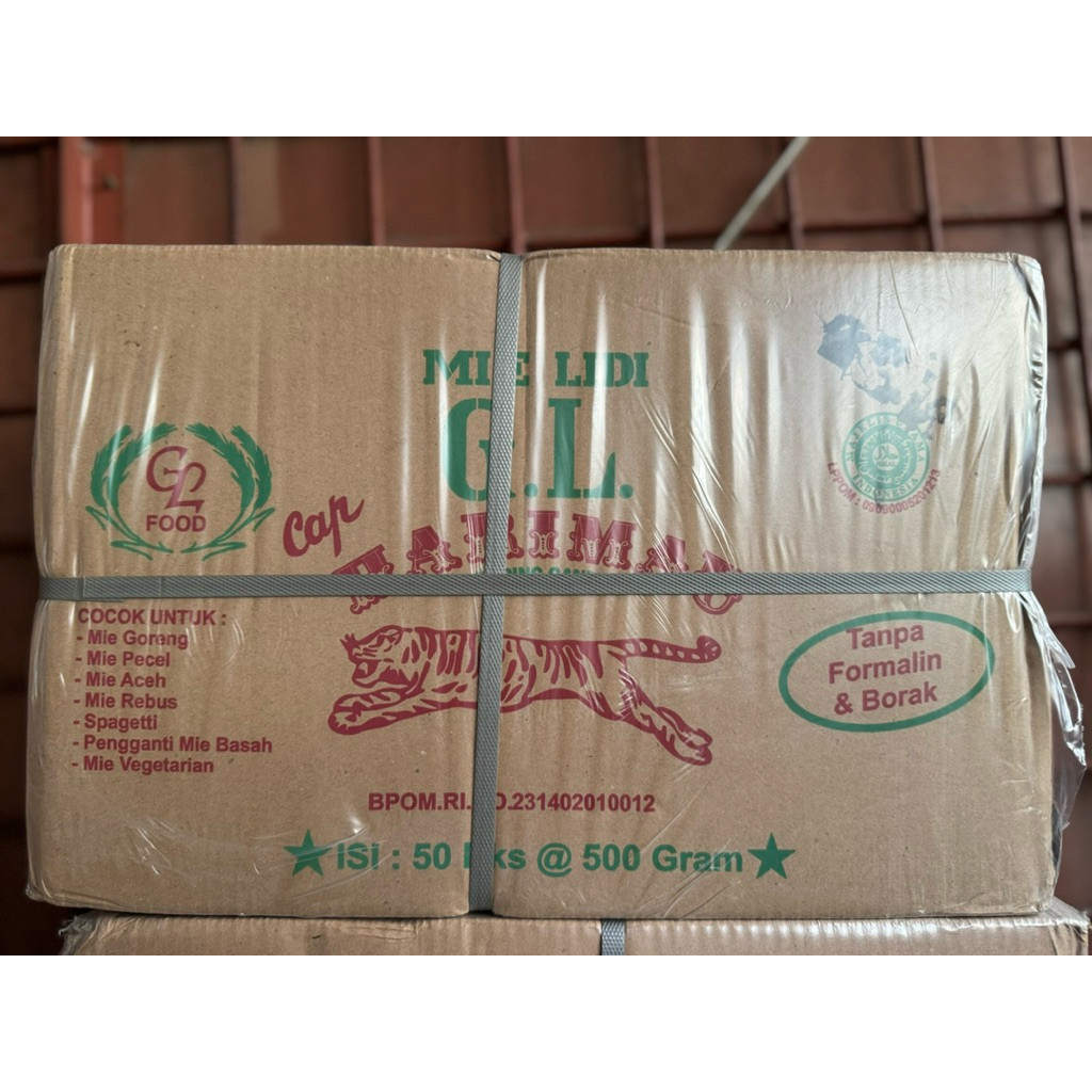

Mielidi GL cap Harimau 500 gram @ 25 kg / 1 dus