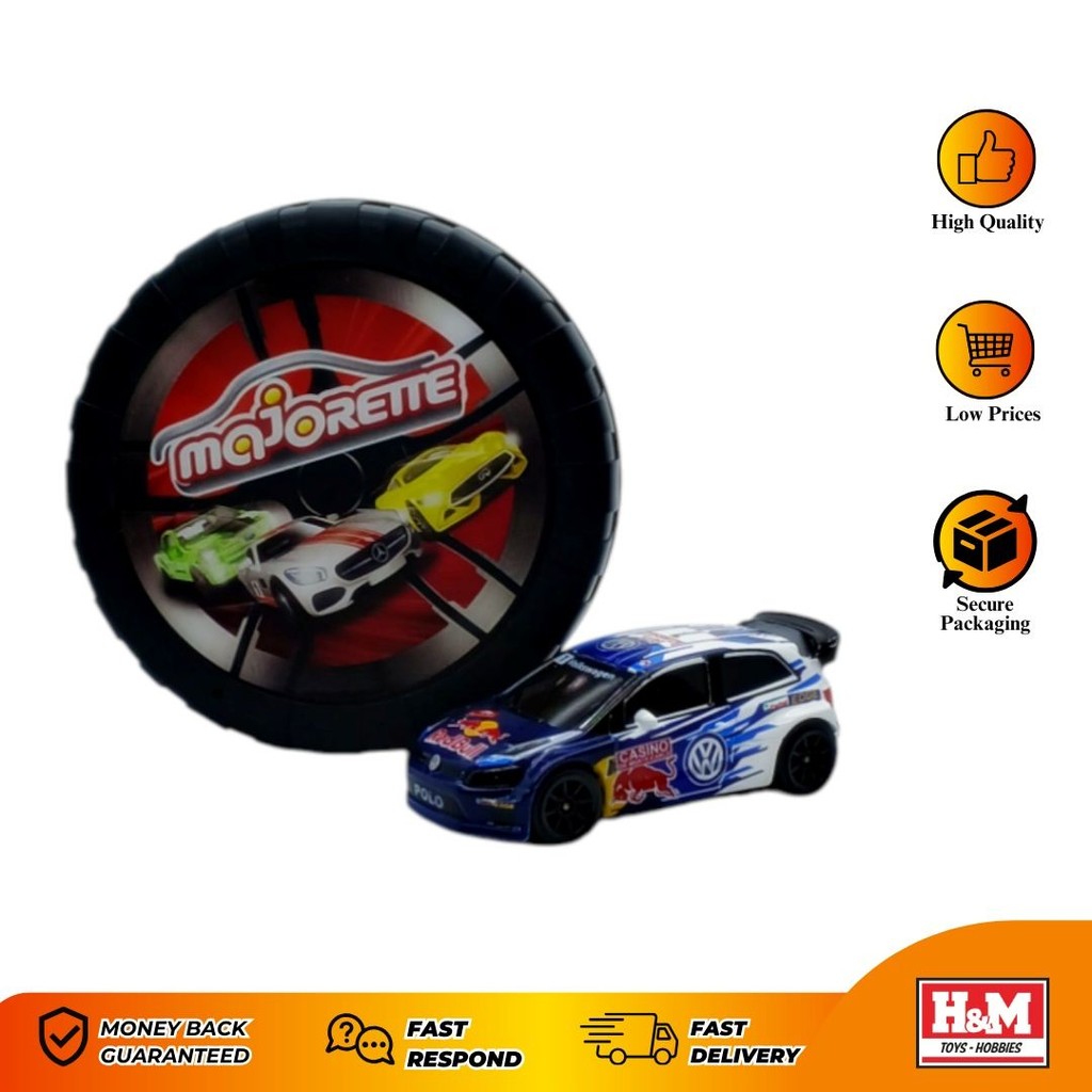 Majorette Pomade VW Polo R WRC - Open Segel