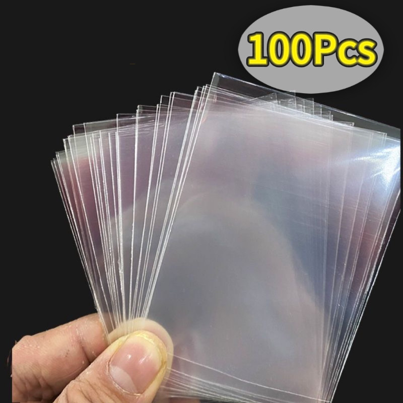 

100pcs Multiple Size Clear Self-adhesive Cello Cellophane Bag Self Sealing Small Plastic Bags For Candy Packing Resealable Bags