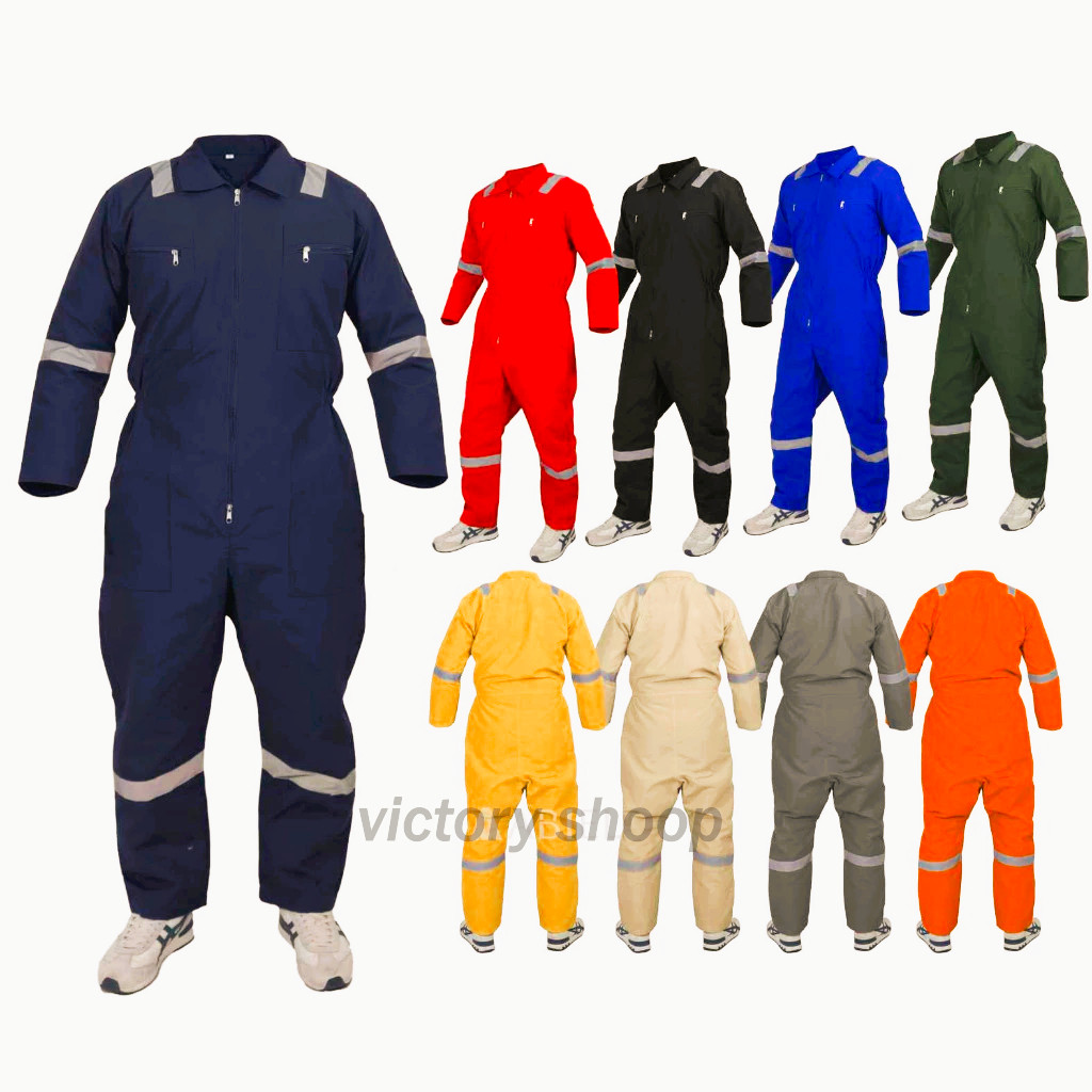 Wearpack Safety K3 baju bengkel wearpack bengkel baju safety baju kerja wearpack proyek