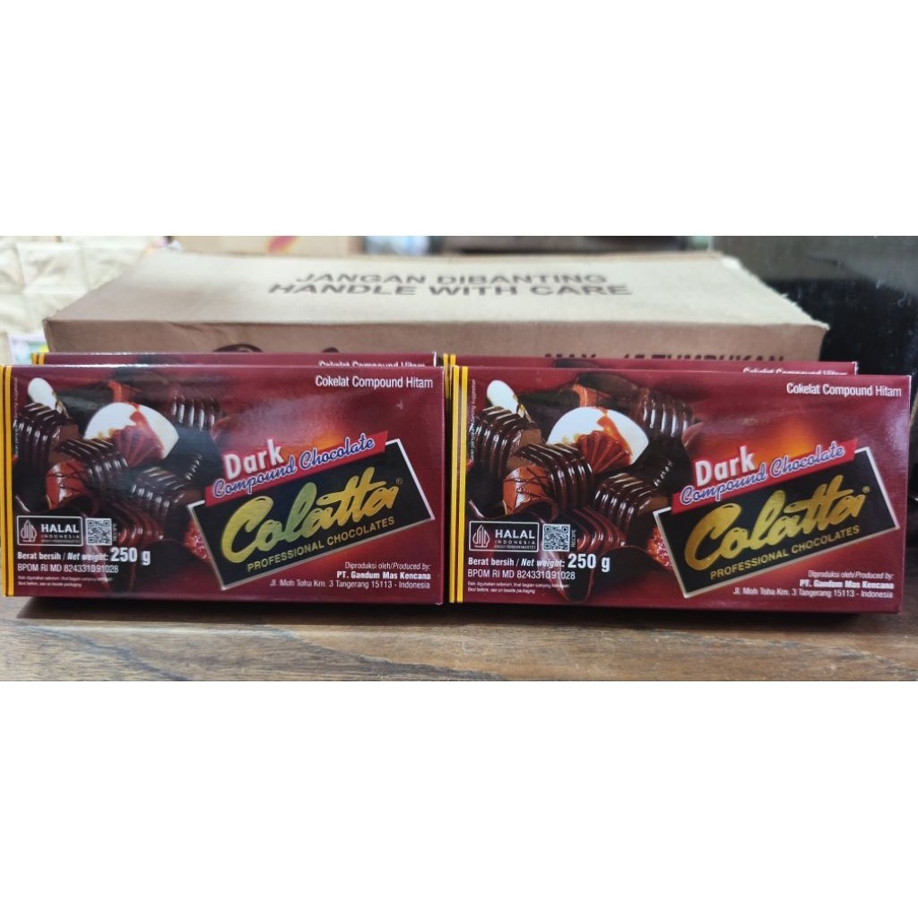 

Coklat batang Collata 250gr