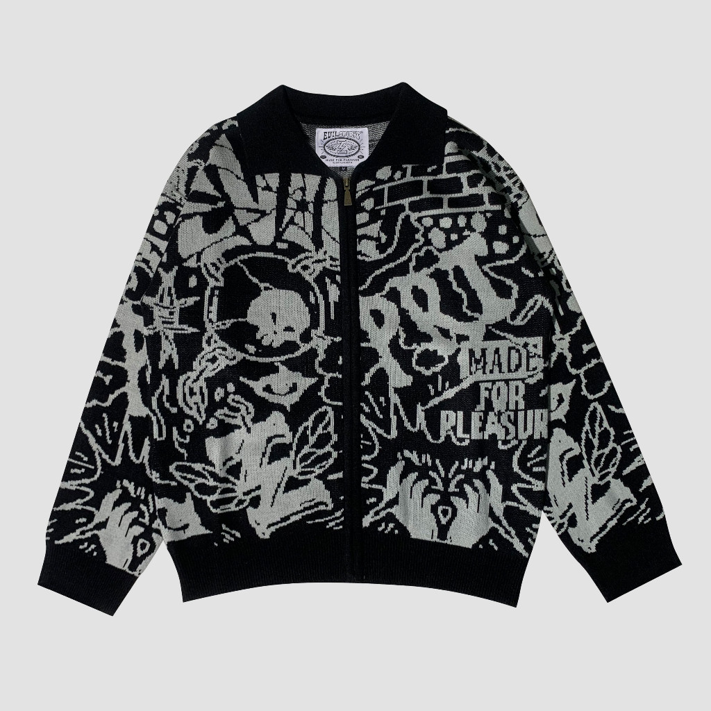 EVILSPIRITCO KNITWEAR - ELVINA BLACK UNISEX