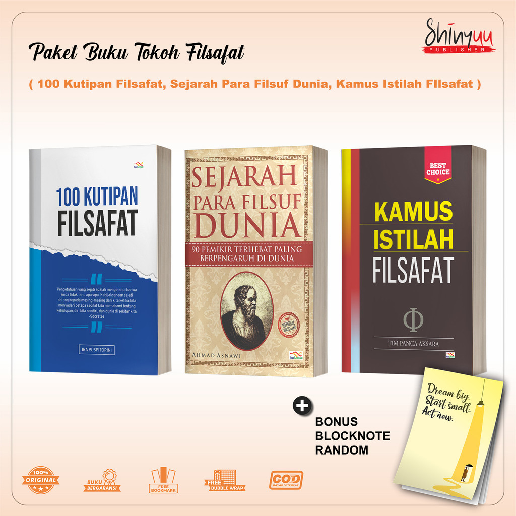 Paket Buku Tokoh Filsafat