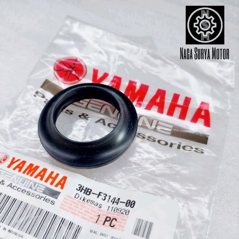 Seal debu tutup as shock depan NMax RX King 3HB-F3144-00 ORI YGP