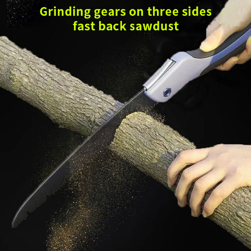 1pcs Folding Hand Saw Multifunctional Outdoor Logging Saw Woodworking Folding Portable Saw Garden Ca