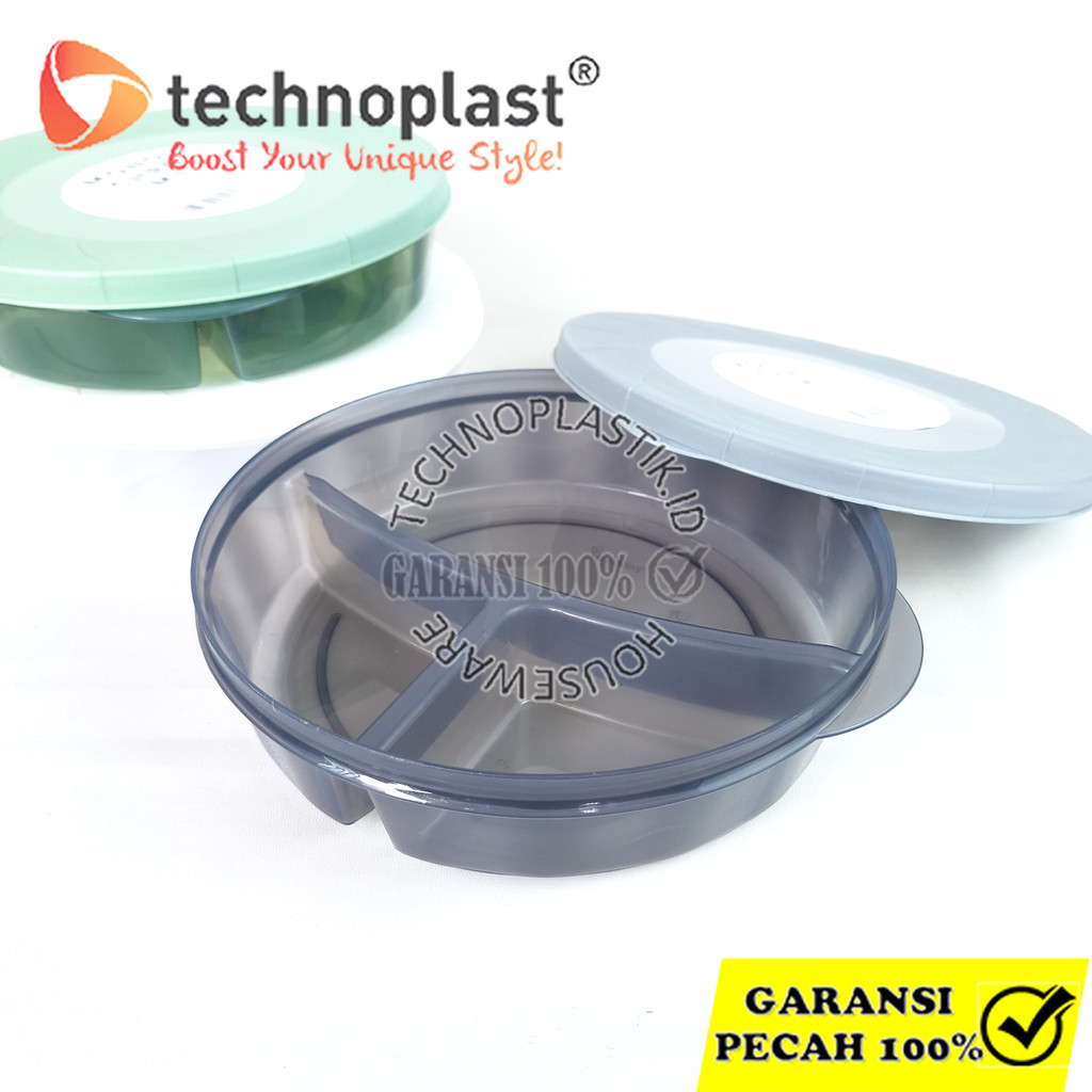 TECHNOPLAST Monochrome Tempat Penyimpanan Makanan / Food Keeper Monochrome 1650 mL