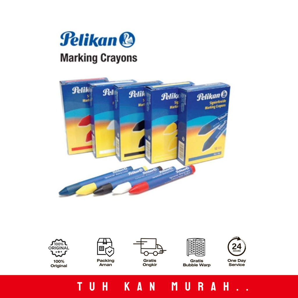 

PELIKAN CRAYON MARKING 701029-MERAH