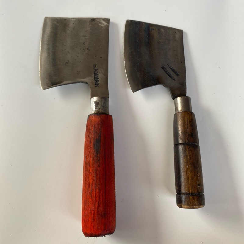 kapak mini serba guna multifungsi untuk kupas kelapa durian pemotong tulang bahan baja per asli