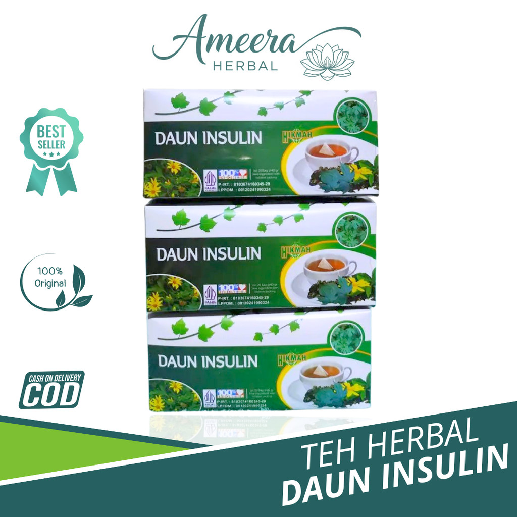 

Teh Herbal Daun Insulin Untuk Mestabilkan Diabetes & Kolestrol