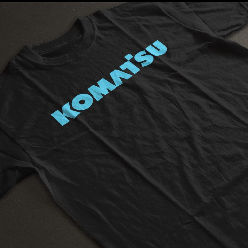Baju Kaos T-Shirt Excavator KOMATSU DTG PREMIUM