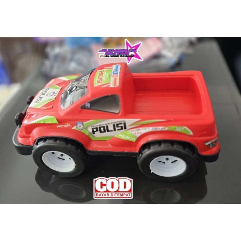 [Ready] Mainan Mobil Police MTS 321 H Mobil Bak Besar Polisi (Harga Grosir)