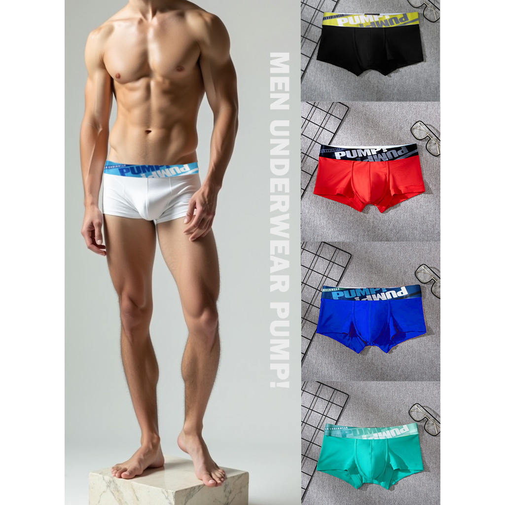 JOYO Men Underwear Pump Boxer Trunk