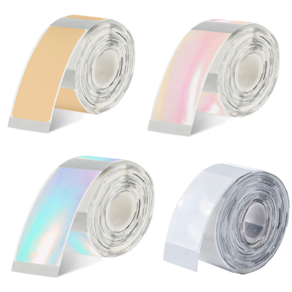 

P15 Transparent Label Printer Sticker 12*40mm Waterprood Label Tape Paper 160pcs Compatible Phomemo D30 Marklife P12 P11 Printer