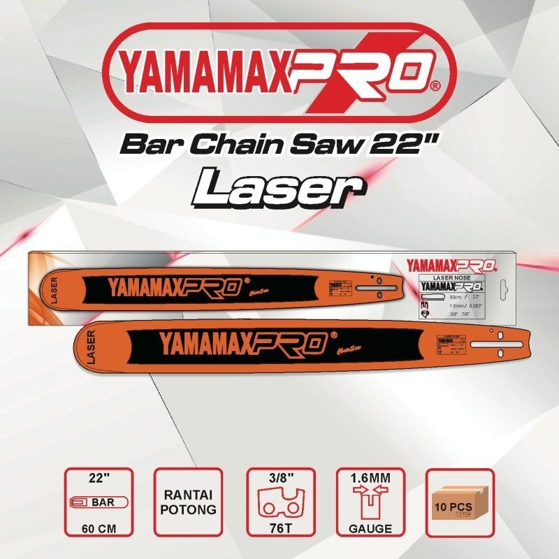 Bar Chainsaw Ukuran 22 Inch dan 36 inch YAMAMAX PRO
