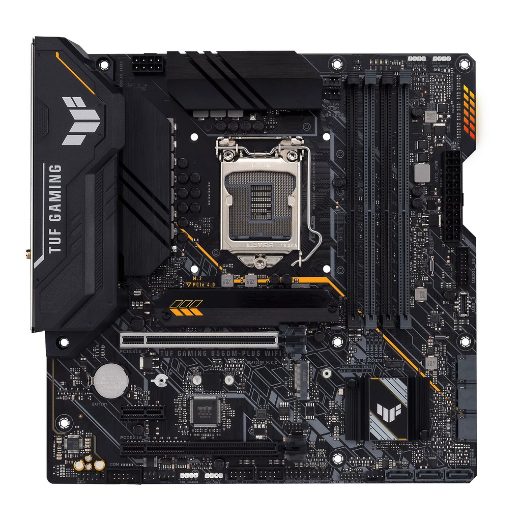 ASUS TUF GAMING B560M-PLUS WIFI Motherboard intel B560 LGA1200 DDR4 M.2 Micro ATX Wi-Fi 6 support Co