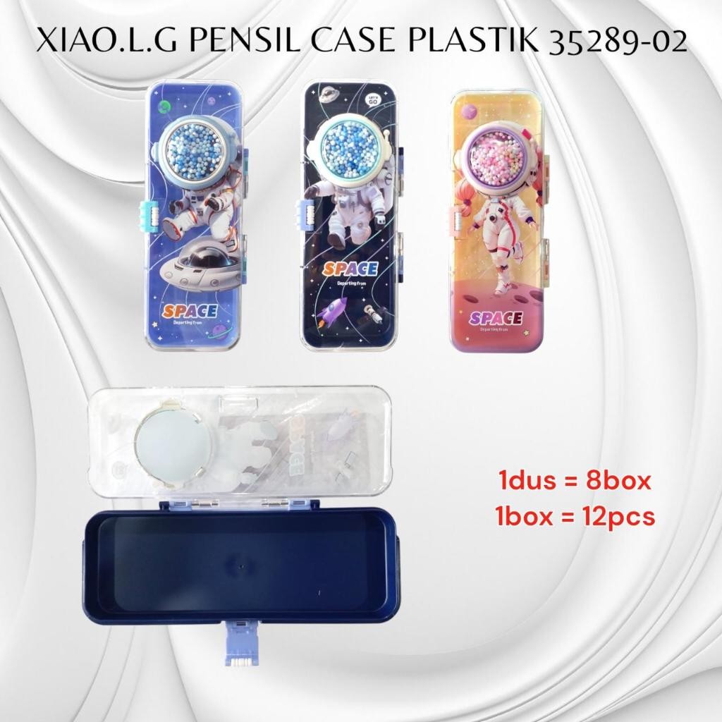 

[SDW] pekanbaru/PENSIL CASE XIAOLINJING CASE PLASTIK 35289-02