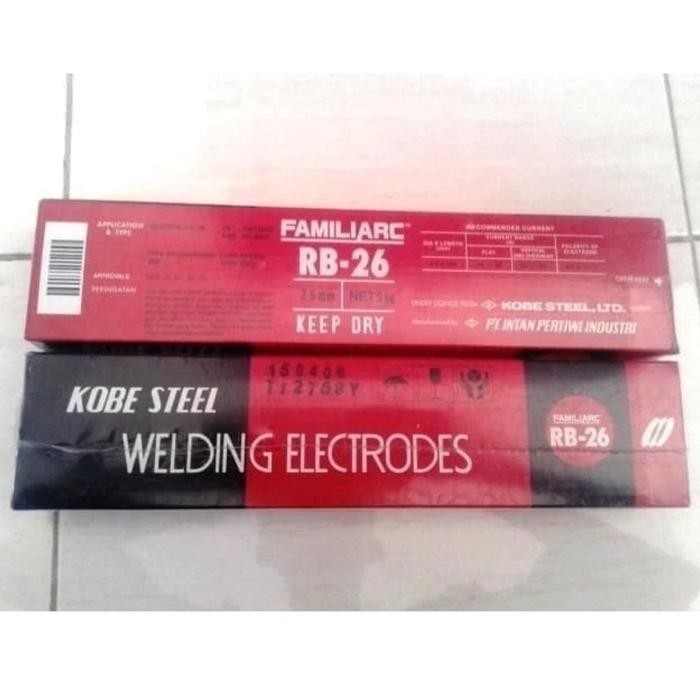 kawat las RB 26 2.6 mm / Kawat Las KOBE (5KG) Kobelco