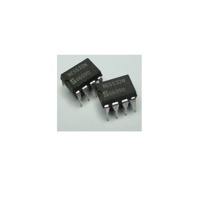 40PCS PHILIPS 100% Original NE5532N DIP-8 in stock NE5532 IC operational amplifier chip,eight feet, 