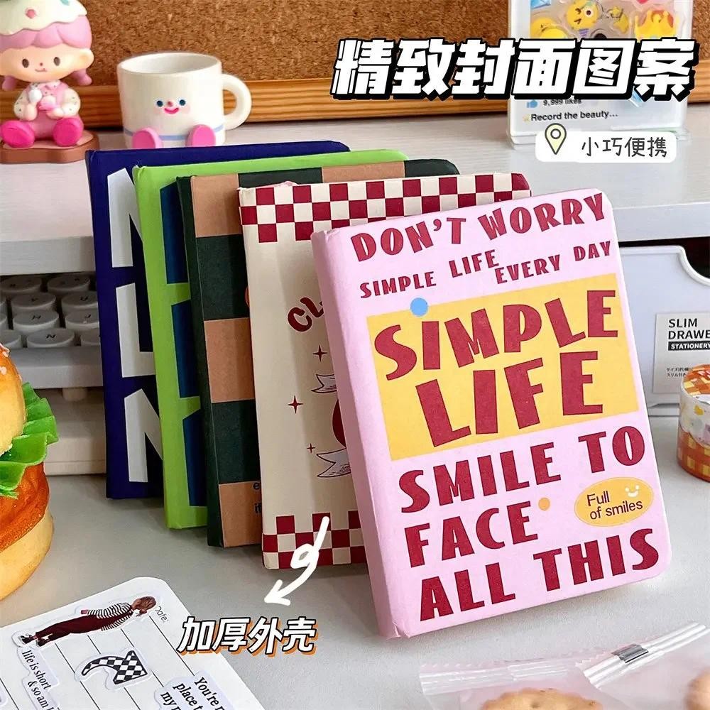 

American Retro A7 Mini Notebook Portable Pocket Notepad Memo Diary Planner Agenda Organizer Office School Stationery 96 Sheet