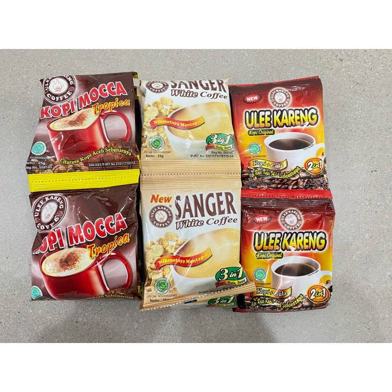 

Kopi Sachet Aceh Ulee Kareng (10 sachet)