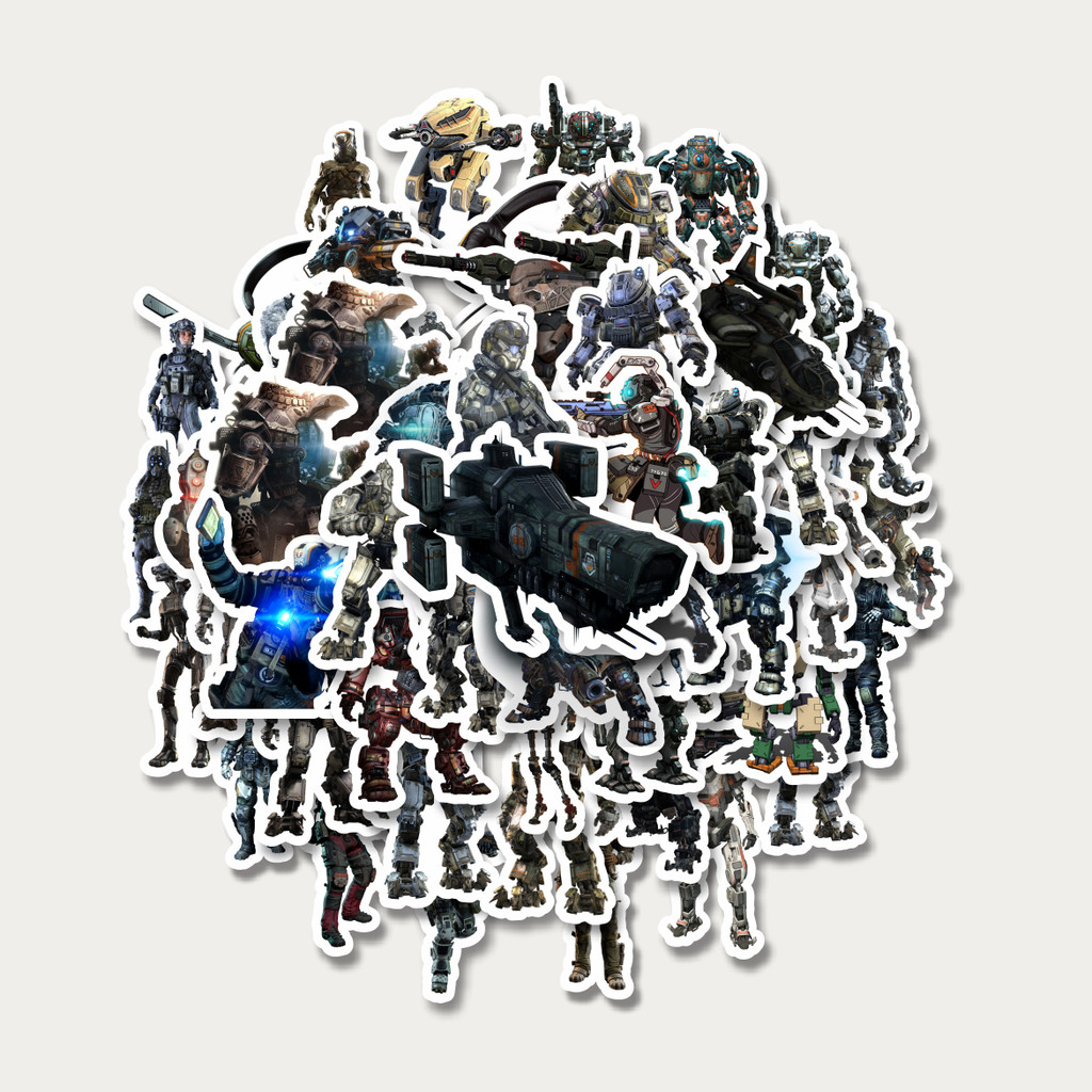 

Sticker Pack Stiker Game Series Titanfall Mix | Sticker TUMBLR | Stiker LAPTOP KOPER HELM