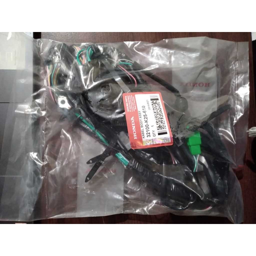 KABEL BODY ASSY SET BEAT FI 1SS  2014 [ 32100 - K25 - 610 ] (EP)