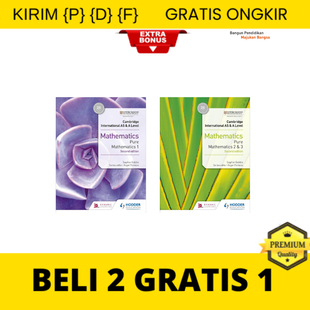 

{P} {D} {F} Hoddder Cambridge International AS & A Level Mathematics Pure Mathematics 2nd Edition | Buku Matematika SMA