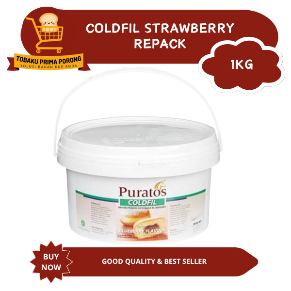 

PURATOS COLDFIL STRAWBERRY FLAVOUR REPACK 1Kg