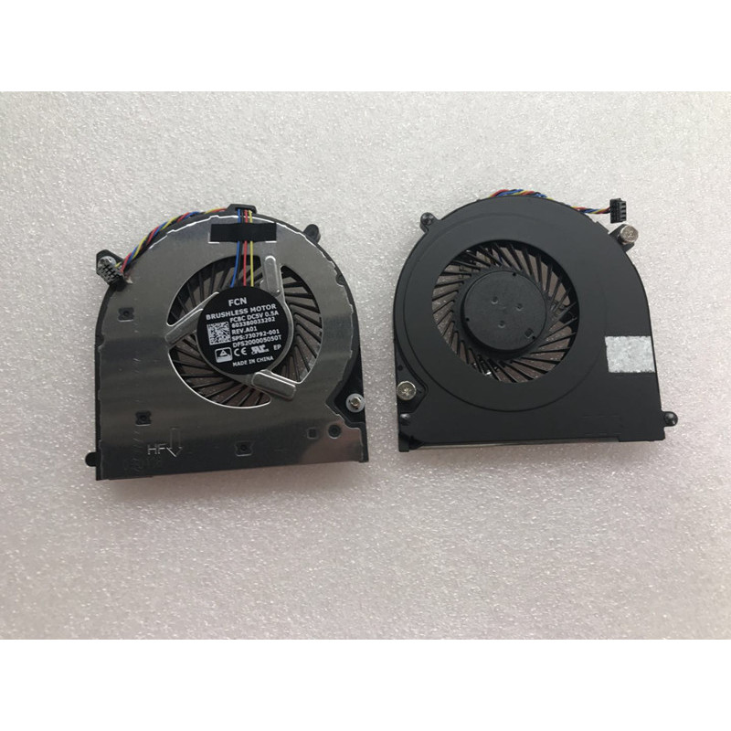 new 4pins fan for HP ZBOOK 14 G1 ZBOOK 14 G2 740 745 750 755 850 G1 G2 840 G1 G2 CPU cooling fan