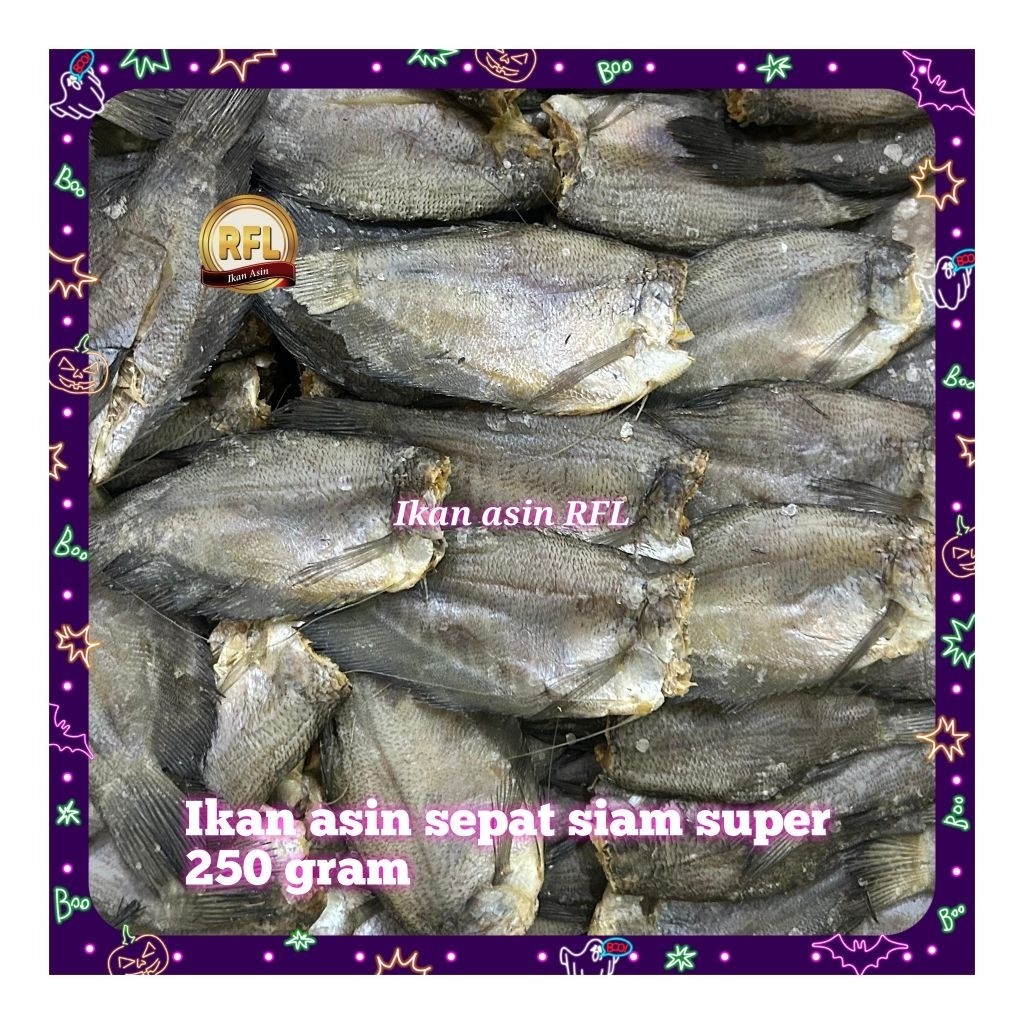 

ikan asin sepat siam super 250gram