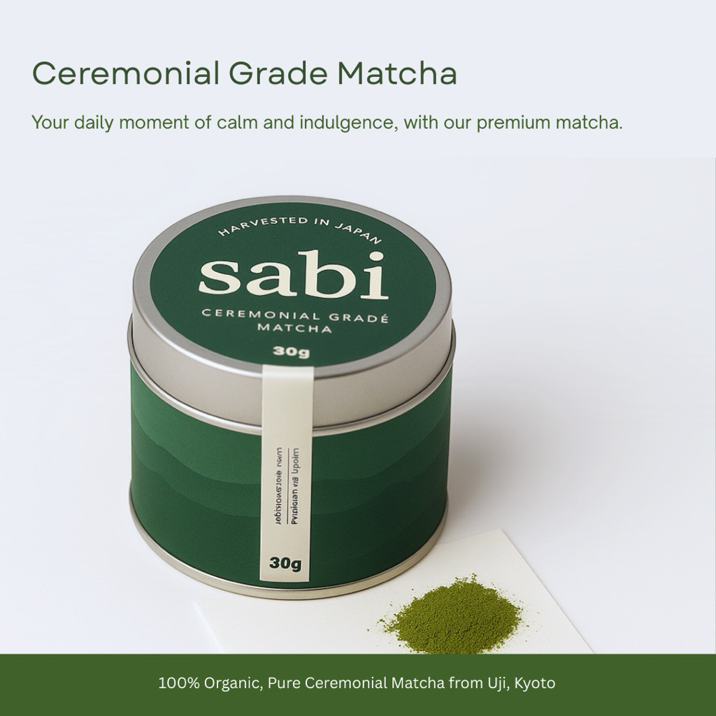 

[READY] SABI YASA 30g - Matcha Ceremonial Training - Uji, Japan