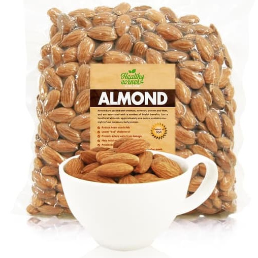 

Kacang almond 1kg / almond mentah / raw almond